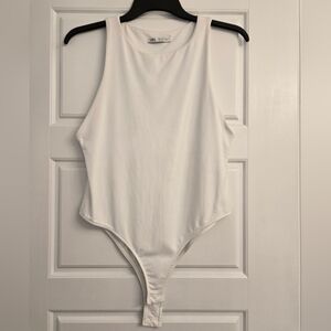 Zara White Bodysuit